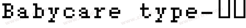 Babycare type字体转换